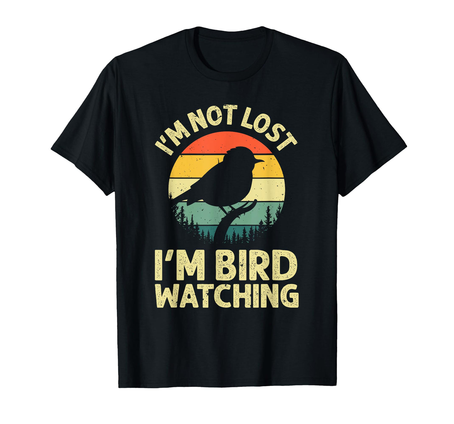 Cool Bird Watching Design For Men Women Bird Watcher Birder T-Shirt