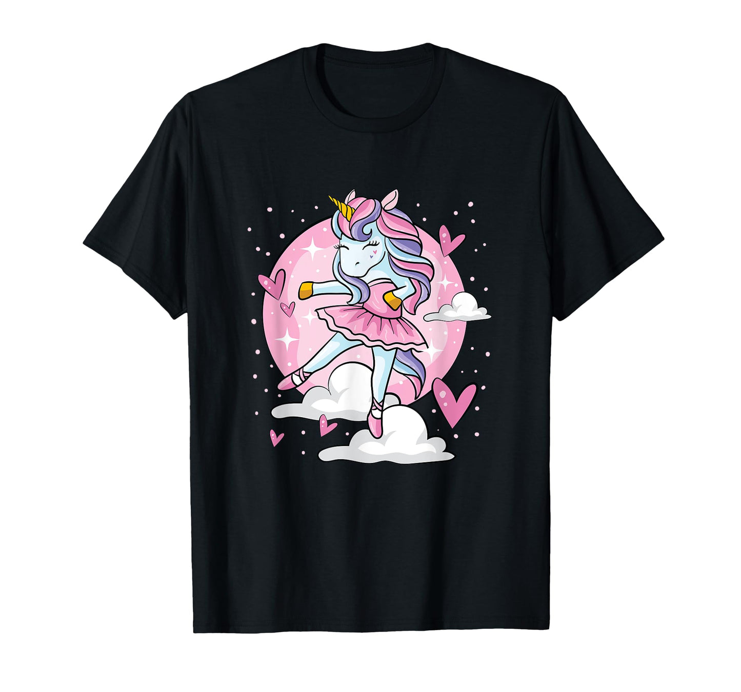Ballet Unicorn Ballerina Cute Dance Teen Girl T-Shirt