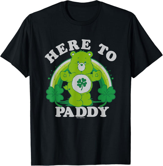 Care Bears St. Patrick's Day Here To Paddy Good Luck Bear T-Shirt