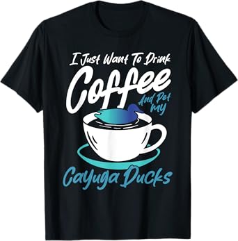 Cayuga Duck Plush Duck Owner Accessories Cayuga Ducks T-Shirt