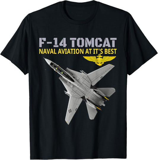 The F-14 Tomcat in action.Naval aviation at its best. T-Shirt
