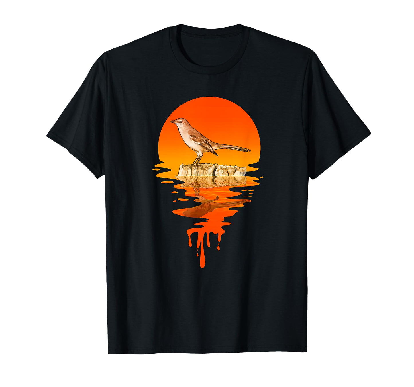 Vintage Retro Style Mockingbird T-Shirt