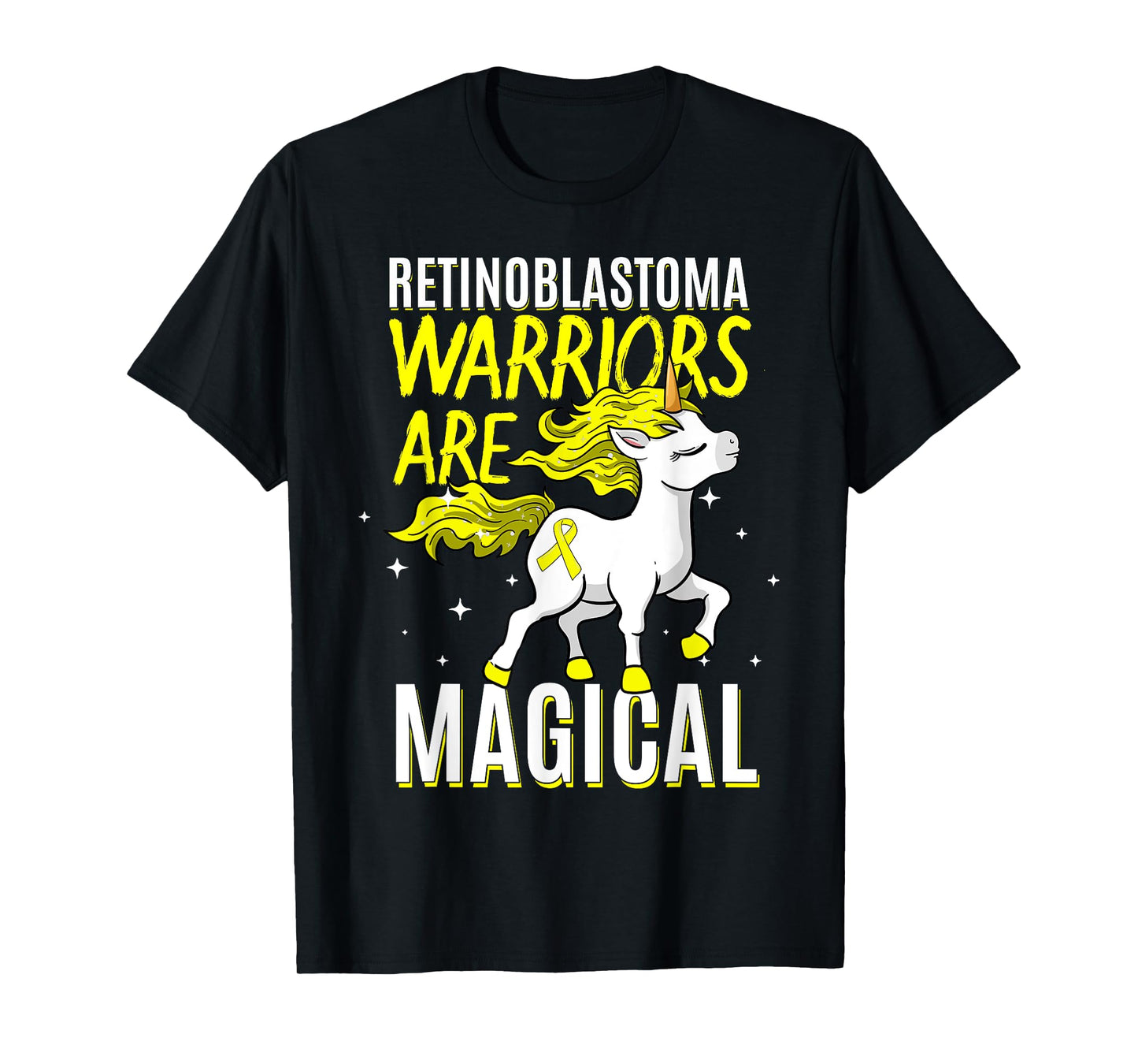 Warriors Are Magical Retinoblastoma RB Eye Cancer Awareness T-Shirt