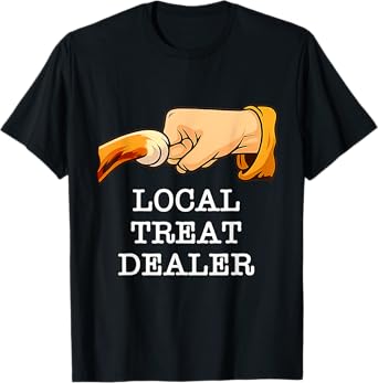 Womens Cat Local Treat Dealer T-Shirt