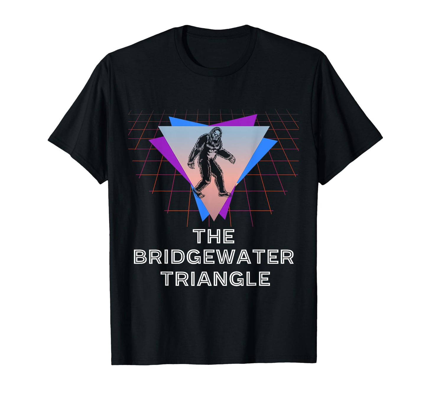 The Bridgewater Triangle Sasquatch Sci Fi Massachusetts T-Shirt