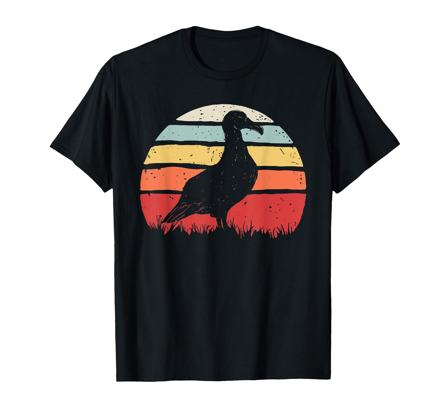 Vintage Retro Albatrosses Birds Seabirds T-Shirt