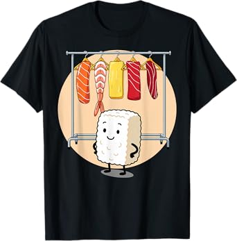 Sushi Wardrobe Japannese Food Funny Gifts For Men Women Kid T-Shirt