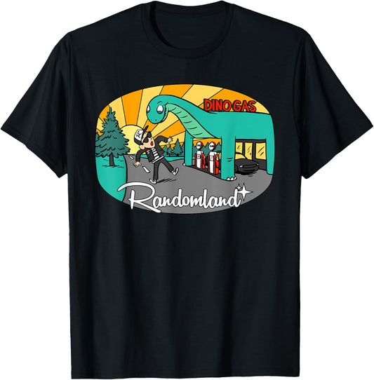 Dino Gas Justin Scarred shirt! T-Shirt