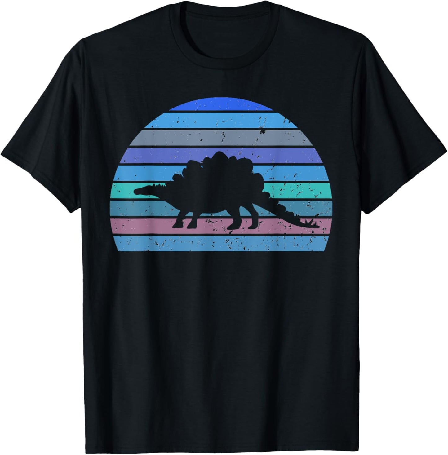 Stegosaurus Dinosaur Retro Vintage T-Shirt