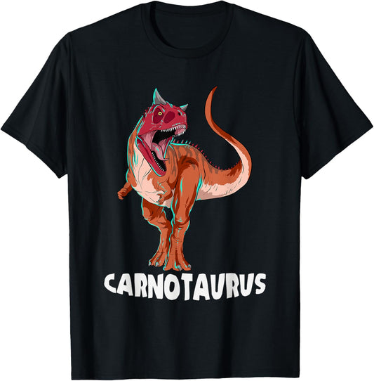 Carnotaurus Dinosaur Design T-Shirt