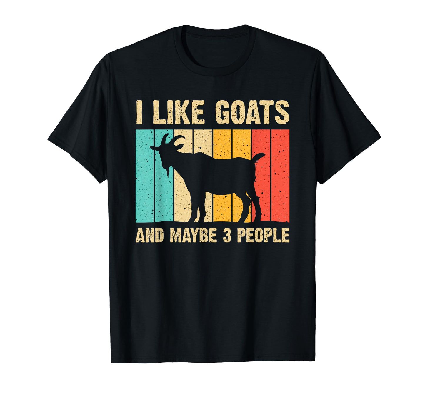 Funny Goat Art For Men Women Kids Farming Goat Lover Stuff T-Shirt