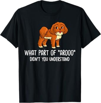 Shih Poo Dog Puppies Owner Lover T-Shirt