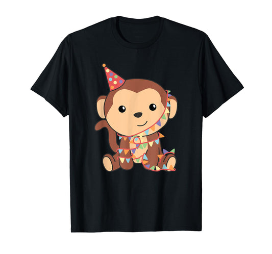 Birthday Monkey for Kids A Birthday Monkey T-Shirt