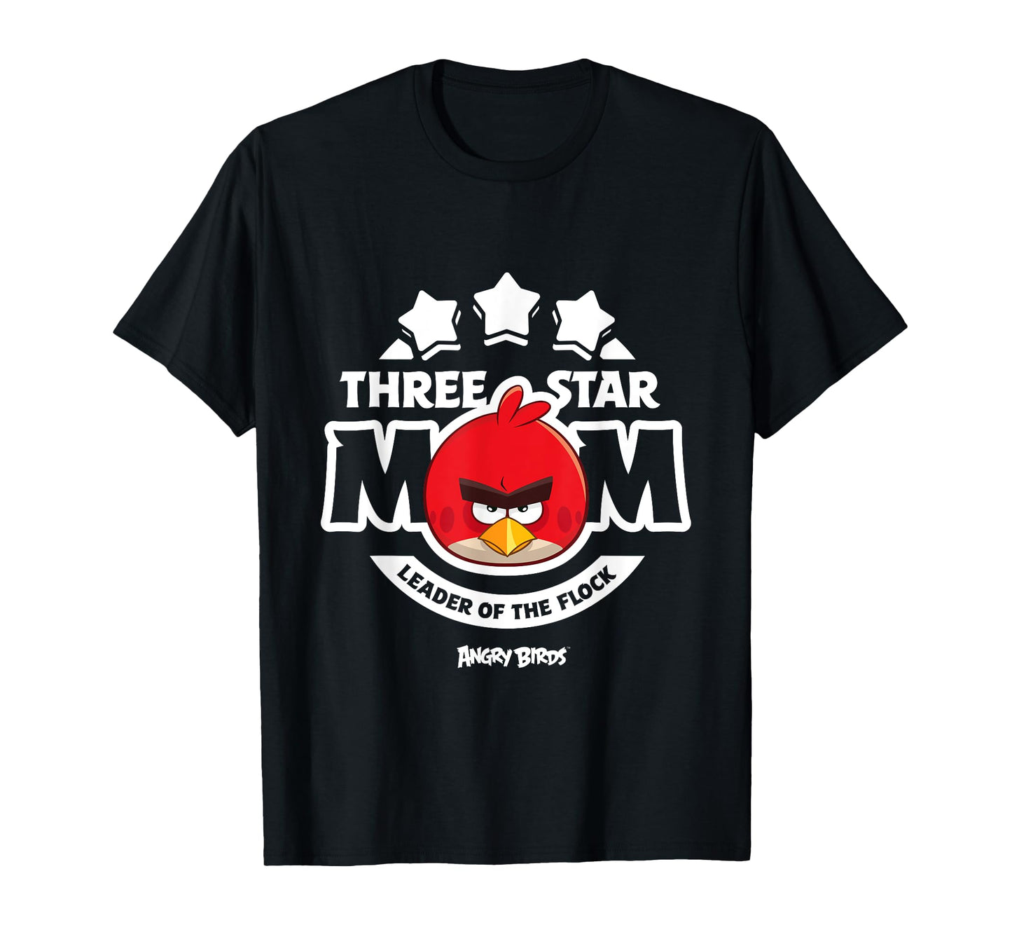 Angry Birds Three Star Mom Official Merchandise T-Shirt