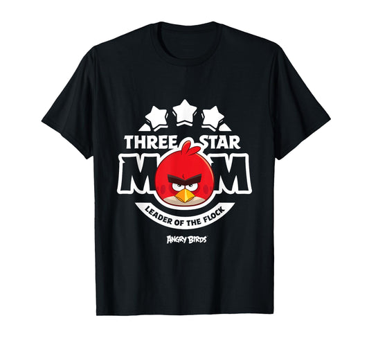 Angry Birds Three Star Mom Official Merchandise T-Shirt