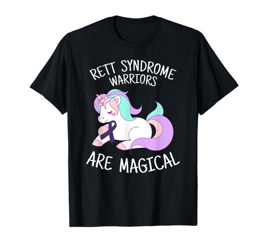 Unicorn Rett Syndrome Awareness Gift, Rett Syndrome Warrior T-Shirt