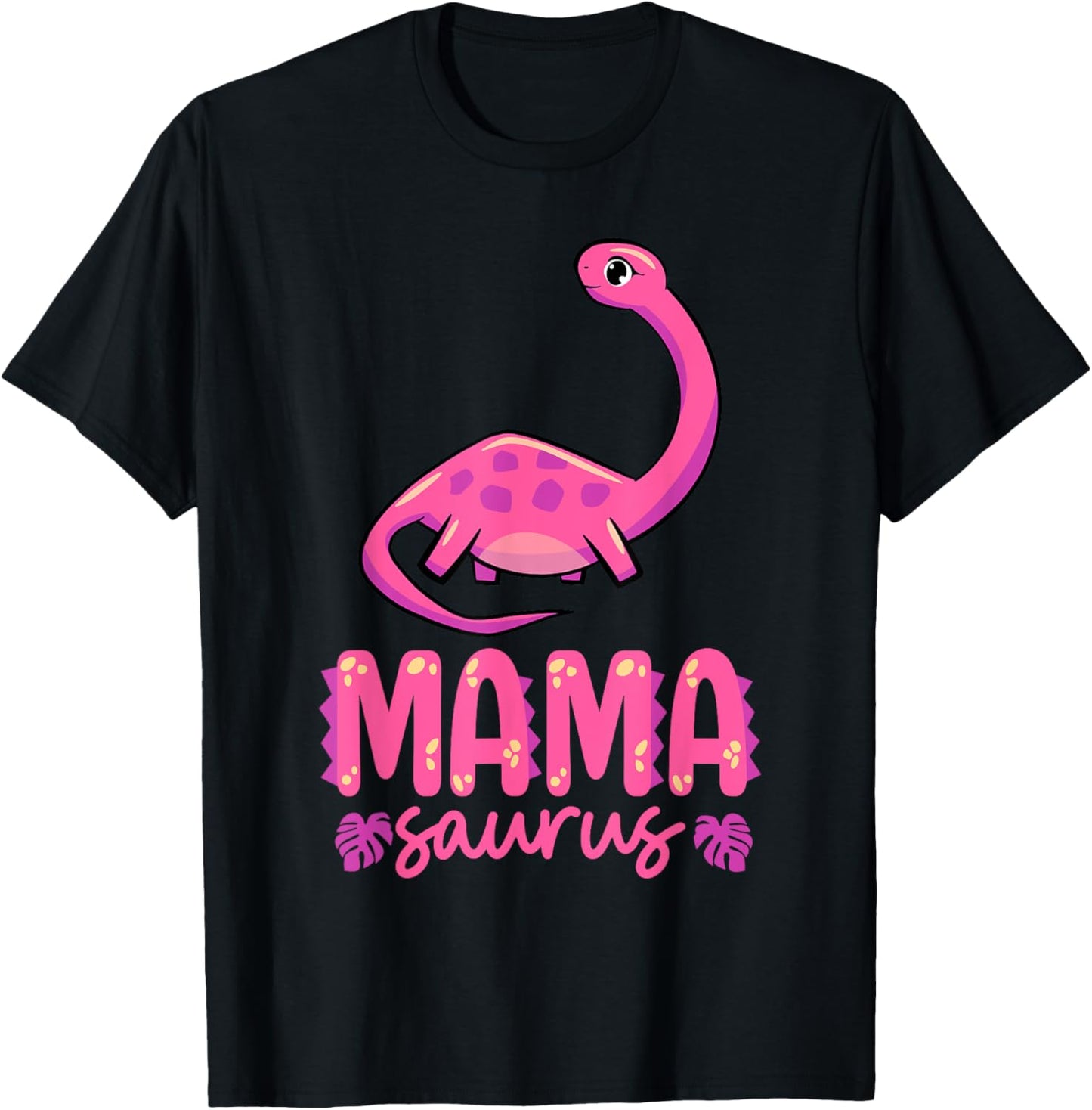 Mama Saurus Mom Mommy Family Matching Dinosaur Birthday T-Shirt