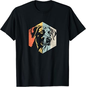 Minimalist Retro Catahoula Leopard Dog T-Shirt