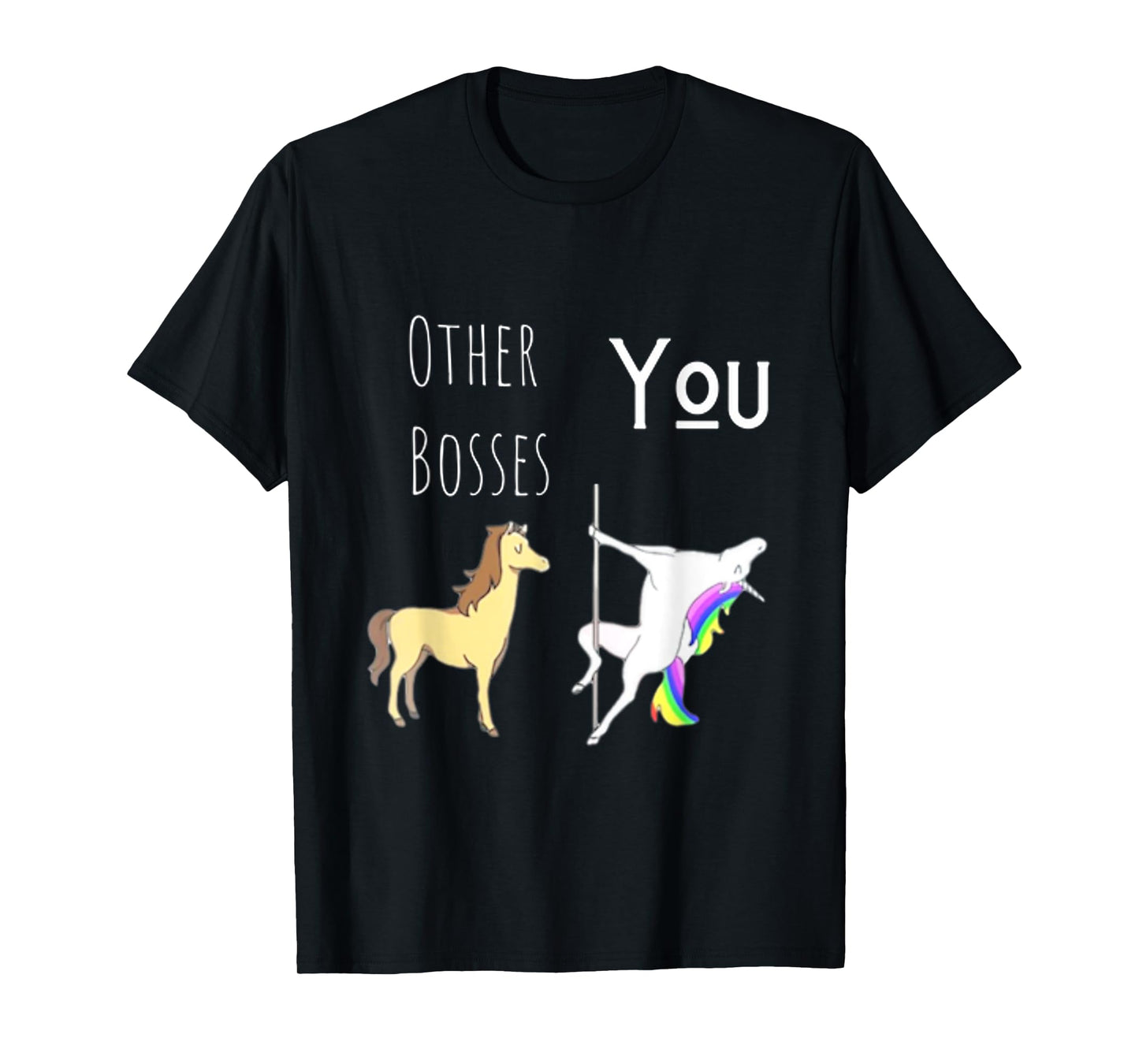 Funny Boss Gifts for Women Fun Unicorn T-Shirt