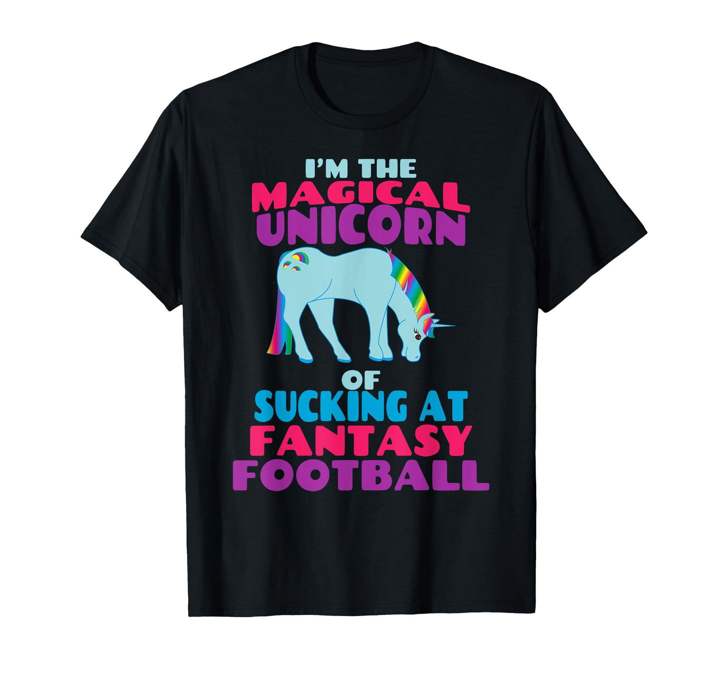 Funny I Suck at Fantasy Football Draft Party Shirt for Men T-Shirt