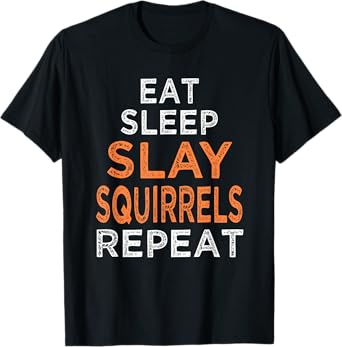 Funny Squirrel Hunting Squirrel Hunter T-Shirt