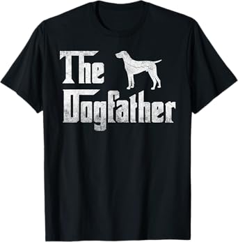 Pointers The Dogfather T-Shirt Funny Father Dog Lover Gift Men T-Shirt