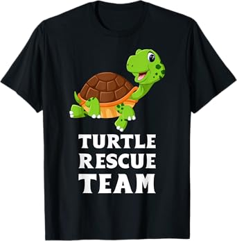 Turtle Rescue Team Cute Pet Tortoise T-Shirt