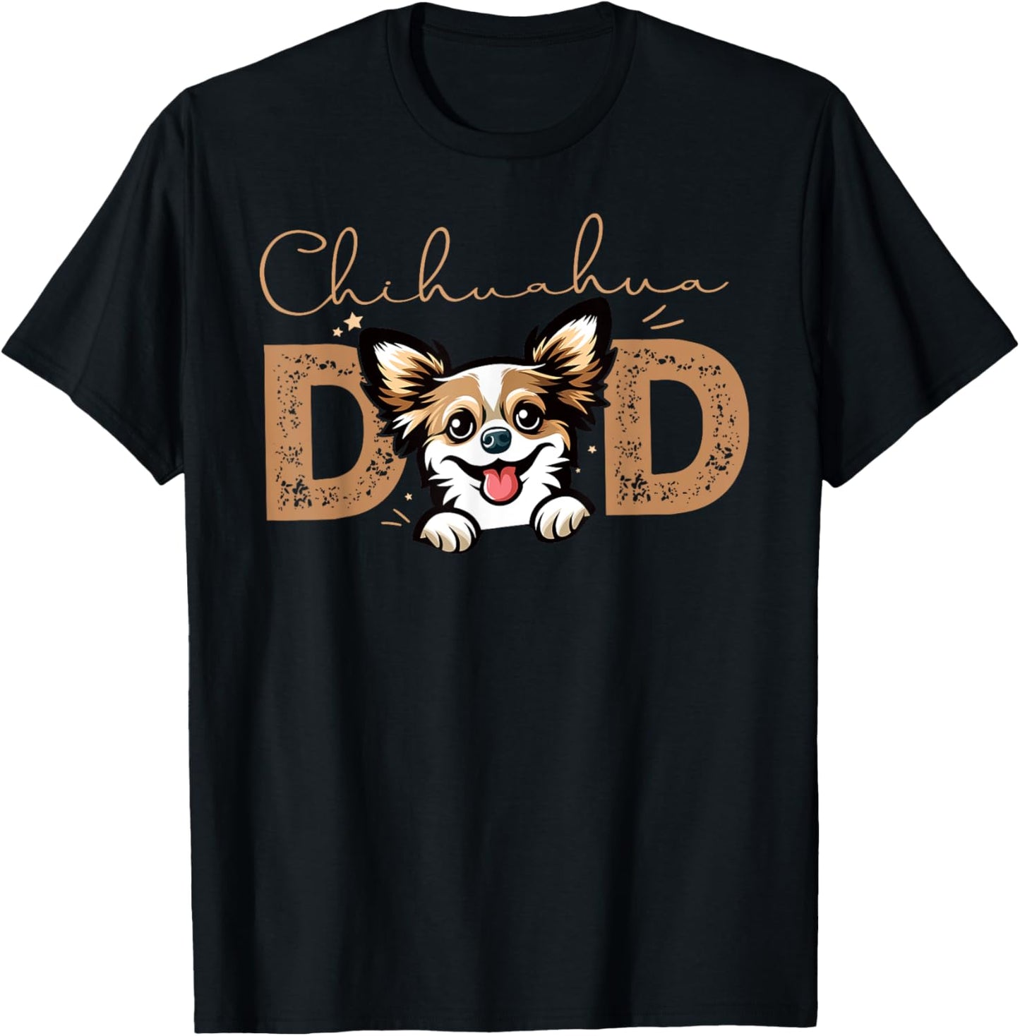 Funny Father's Day Chihuahua Dog Chihuahua Dad Father Day T-Shirt