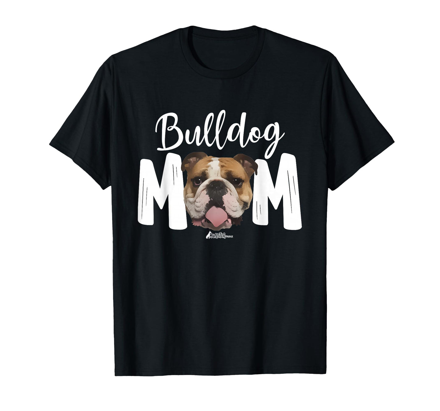 Cute English Bulldog Mom Top Funny Dog Walking For Women T-Shirt