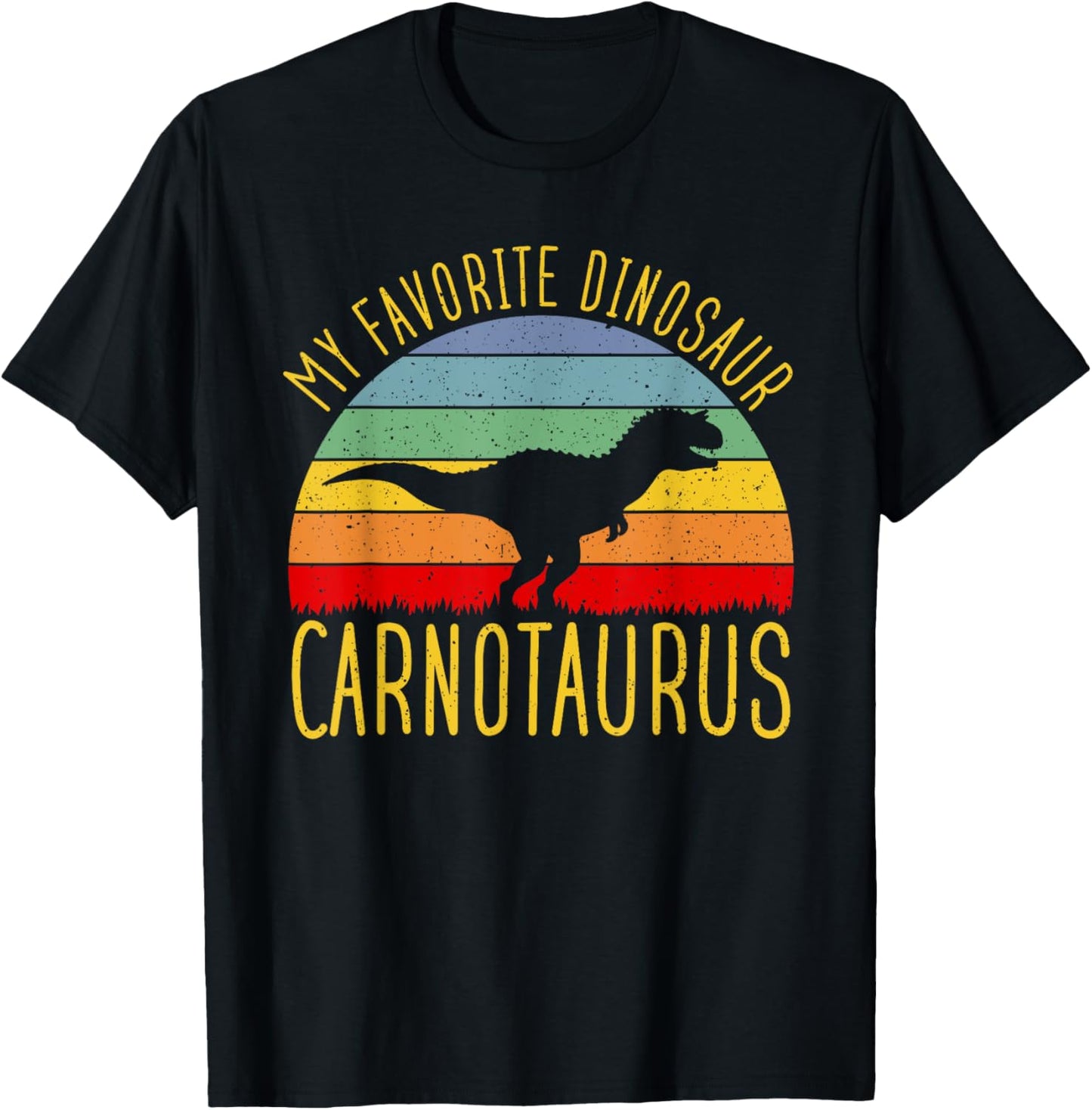 Carnotaurus Is My Favorite Dinosaur - Dino Lover Kids T-Shirt