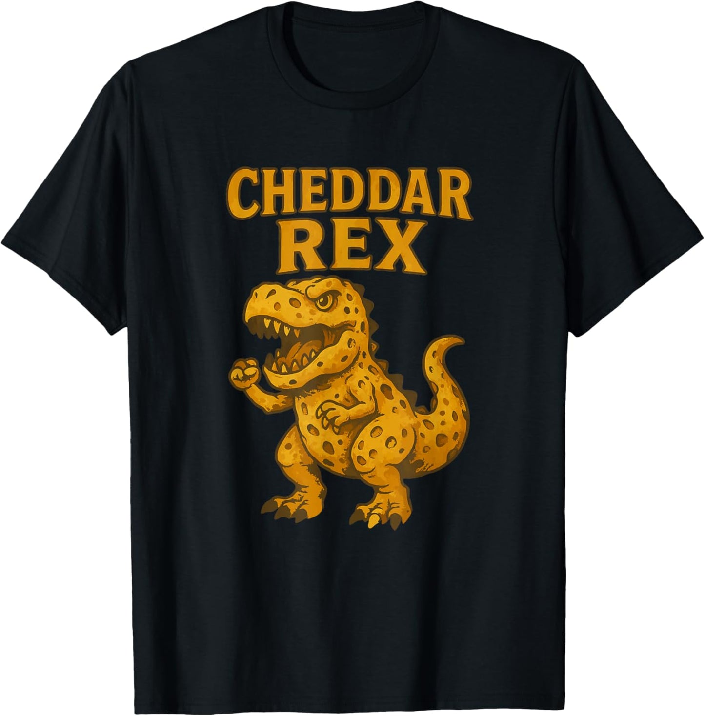 Cheddar Rex Funny T-Rex T-Shirt