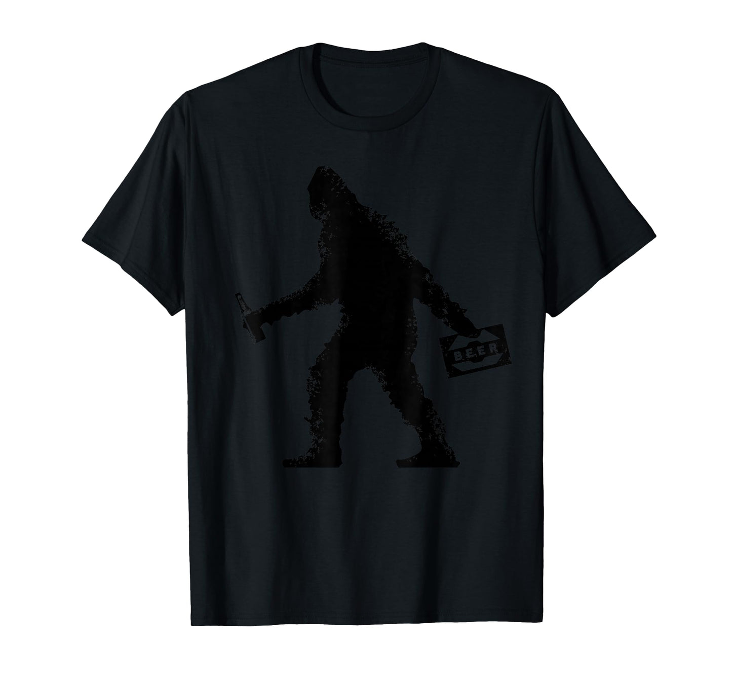Funny Bigfoot Beer Design: Drinking With Sasquatch T-Shirt