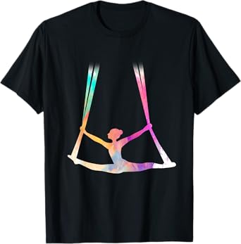Aerial Silks Circus Yoga T-Shirt