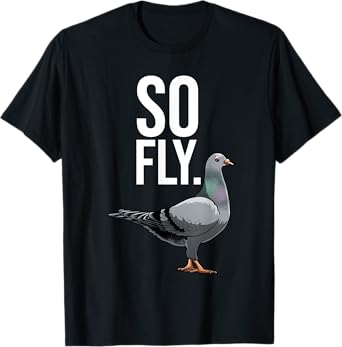 Cool Pigeon For Men Women Breeder Birdwatching Pigeon Racing T-Shirt