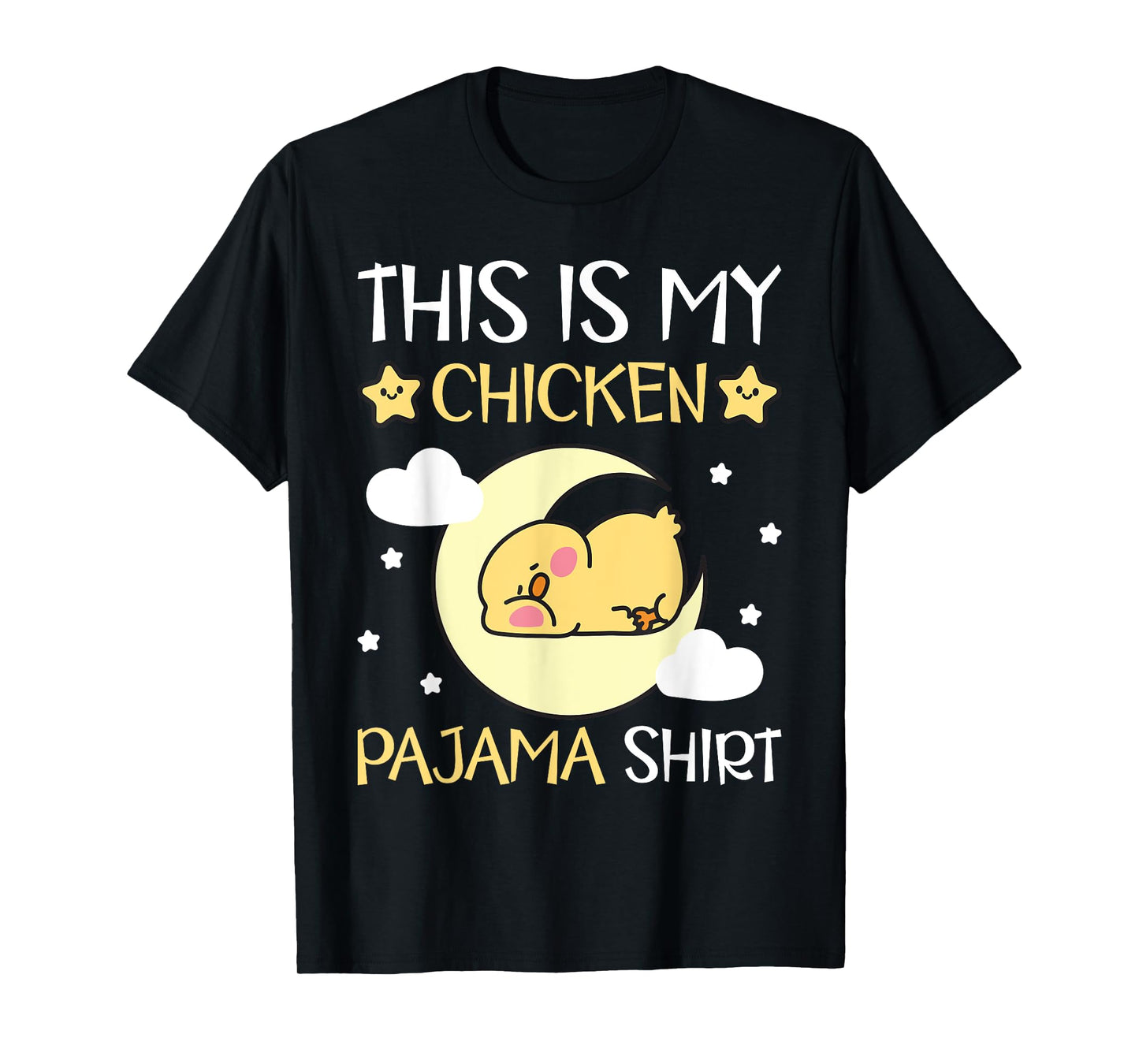 Cute PJ Teen Boys Girls PJs Funny This Is My Chicken Pajama T-Shirt