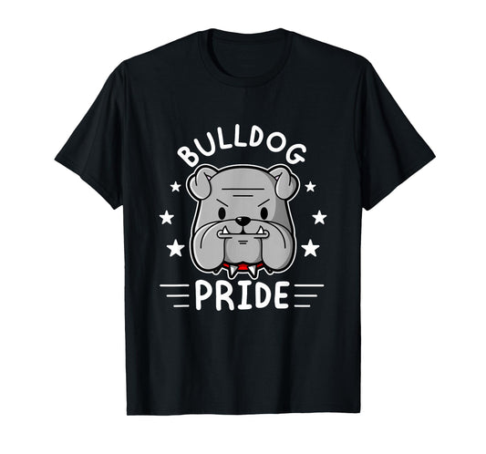 Bulldog Mascot Shirt English Bulldog Pride And Loyalty T-Shirt