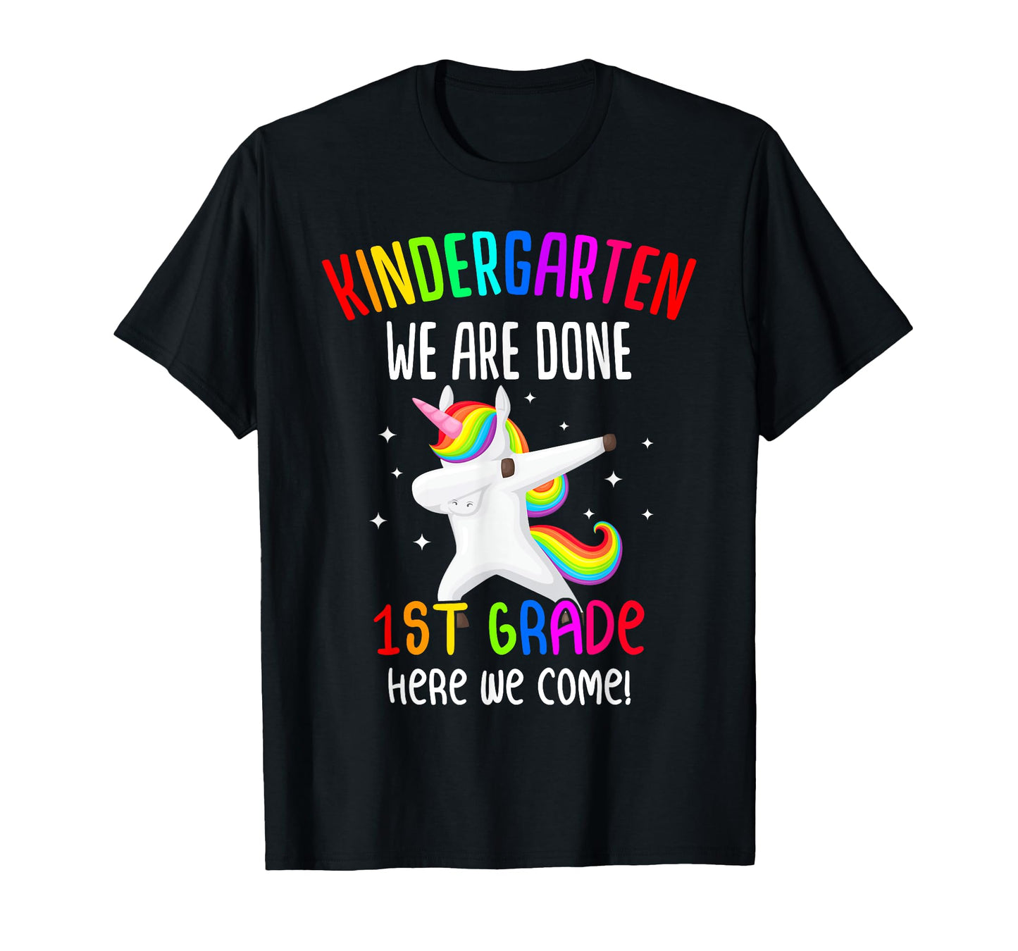 Kindergarten Graduation 1st Grade Unicorn Class of 2023 Girl T-Shirt