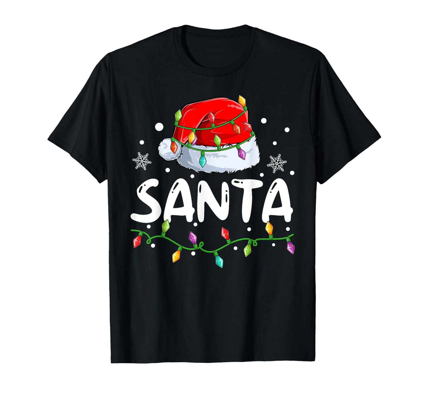 Im So Good Santa Come Twice Christmas Lights Santa Couples T-Shirt