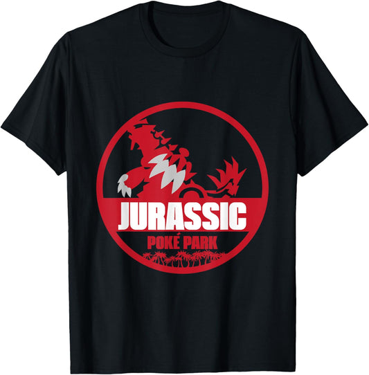 BLK PIN Jurassic Poke Park (Groudon) T-Shirt