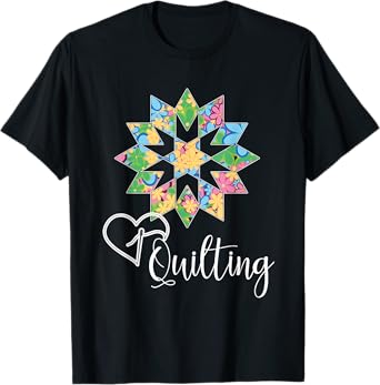Love Sewing Quilting, Hobby Crafter Gift Shirt, 3Dk T-Shirt