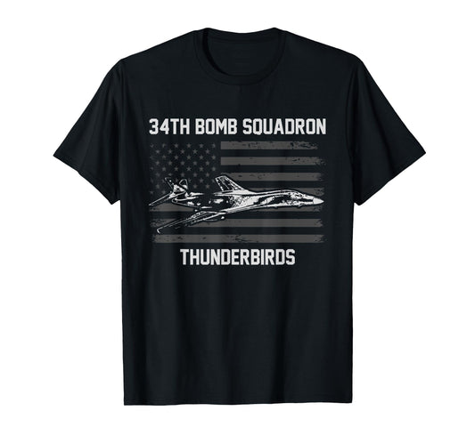 34th Bomb Squadron Thunderbirds T-Shirt