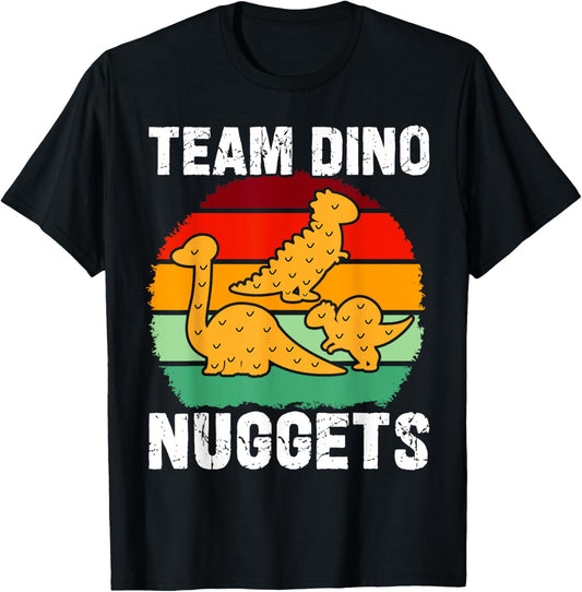 Dinosaur Chicken Nugget Plush Dino Chicken Nugget Lover T-Shirt