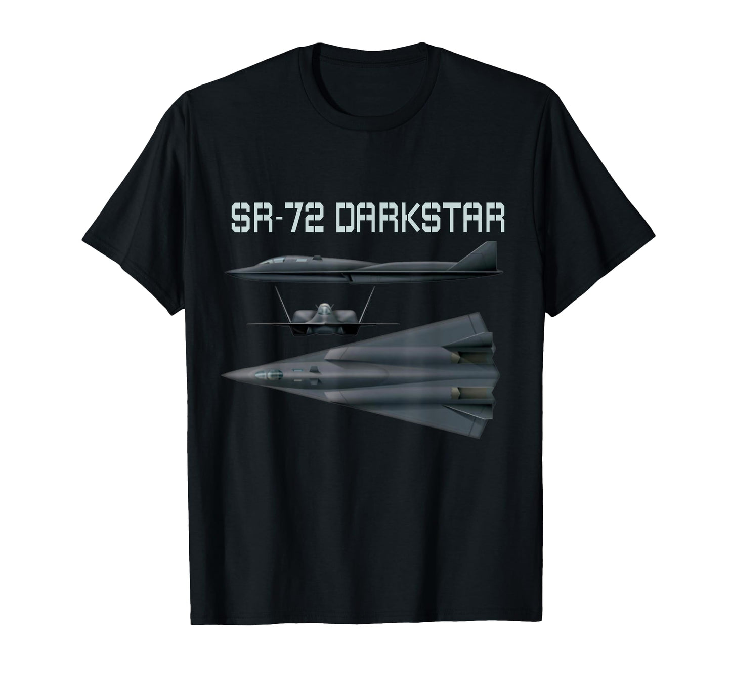 Fun American Military Aviation SR-72 Blackbird II In Action. T-Shirt