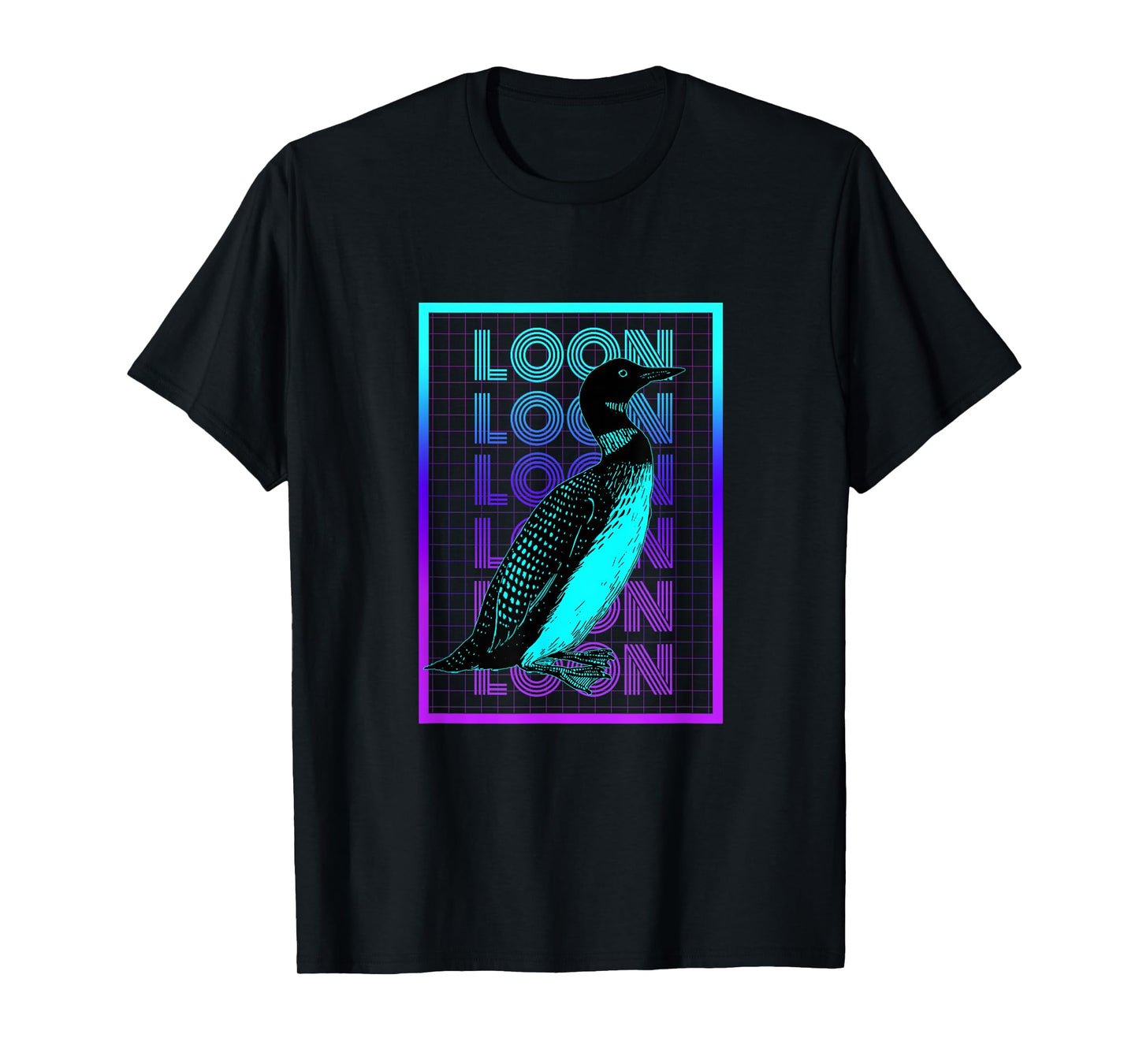 Loon Bird Lover Vintage Retro Loon T-Shirt