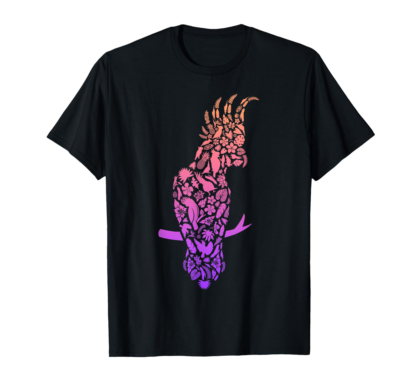 Cockatoo Bird Lover Women Girls Kids Cockatoo Parrot T-Shirt