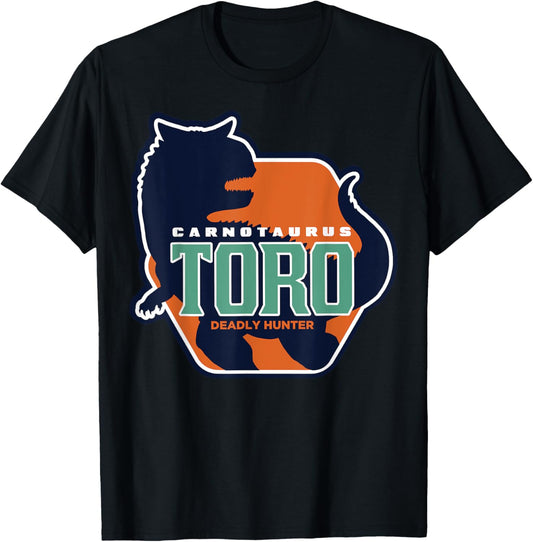 Camp Cretaceous Carnotaurus Toro Silhouette T-Shirt
