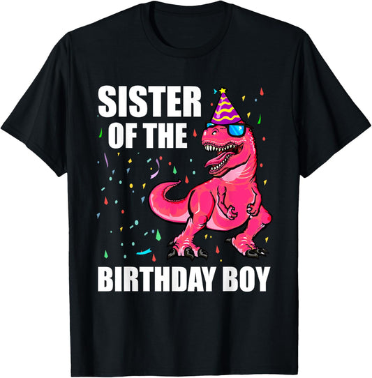 Sister Dinosaur Of The Birthday Boy, Sister Dinosaur Women T-Shirt