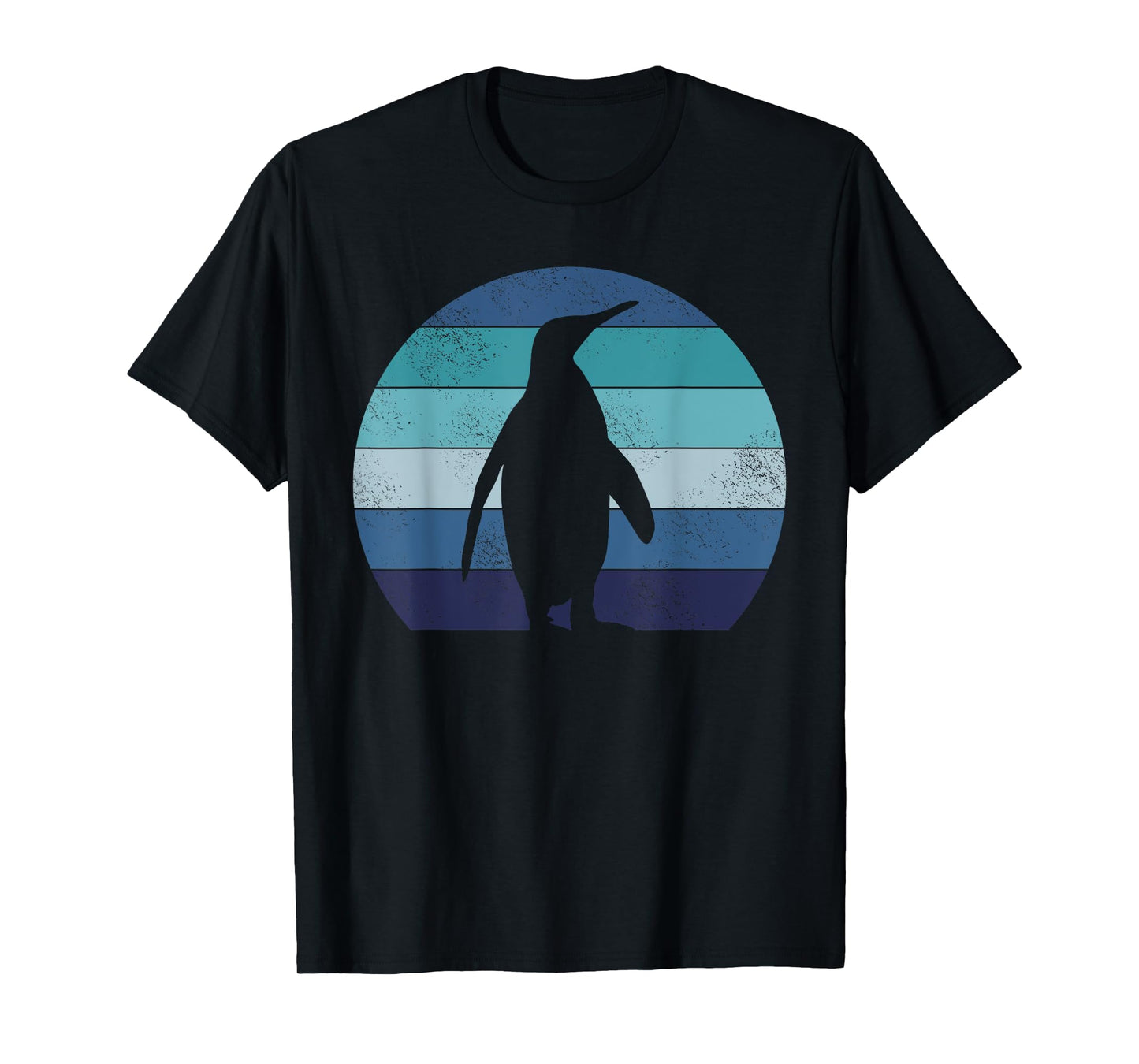 Retro Antarctic Animal Bird Penguin T-Shirt