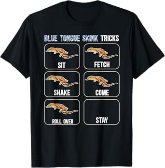 Blue Tongued Skink Owner Blue Tongued Skink Dad T-Shirt