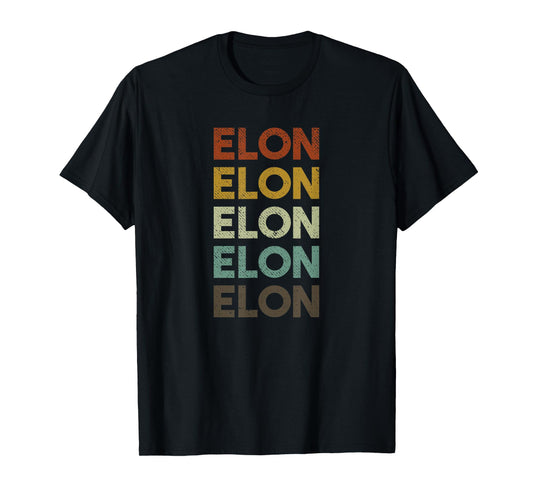 Retro Elon North Carolina T-Shirt